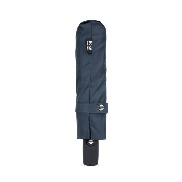 Roka Waterloo Recycled Polyester Umbrella Midnight/Corn-elevate your sole