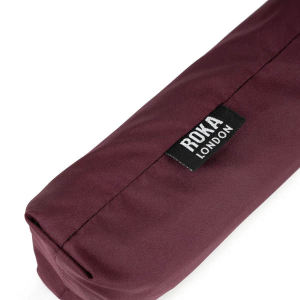 Roka Waterloo Recycled Polyester Umbrella Plum/ Cranberry-elevate your sole