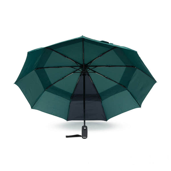 Roka Waterloo Recycled Polyester Umbrella Teal/Midnight-elevate your sole