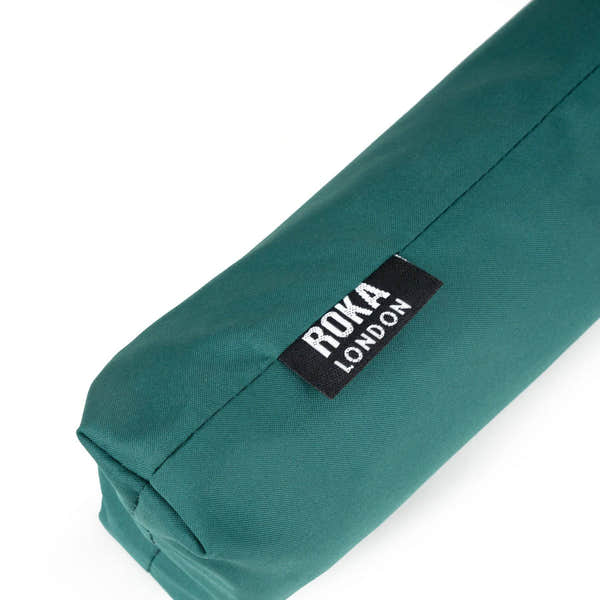 Roka Waterloo Recycled Polyester Umbrella Teal/Midnight-elevate your sole