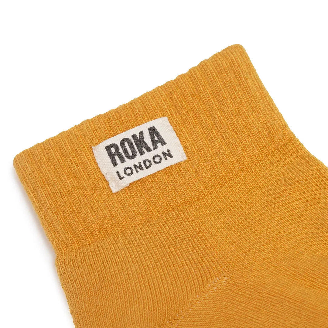 Organic cotton sock with 