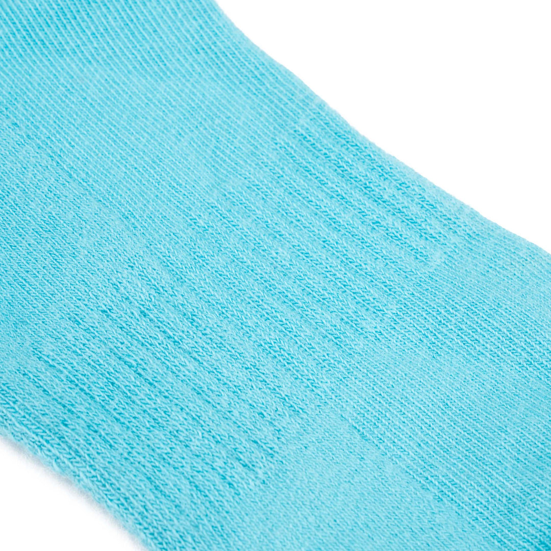 Roka Wembley Cotton Sock in Aquatic Awe color, lightweight breathable fabric, suitable for casual and athletic wear.