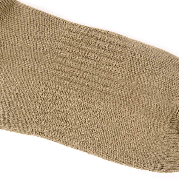 Roka Wembley Ladies Khaki Organic Cotton Ankle Socks, product detail.