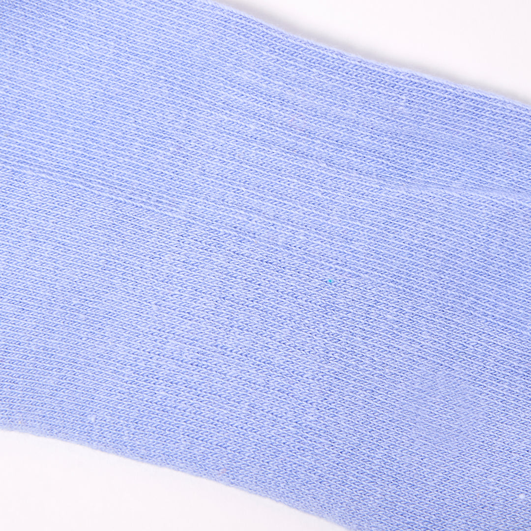 Roka Wimbledon Ladies Cotton Crew Sock in Thistle color, one size, with a textured knit pattern.