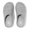 FitFlop EH5-A06 Shuv Felt Clogs Ladies Tiptoe Grey Slippers
