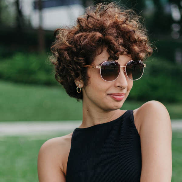SOEK Cleo Bloom Rose Gold Brown Gradient Lens Walnut Arms-elevate your sole