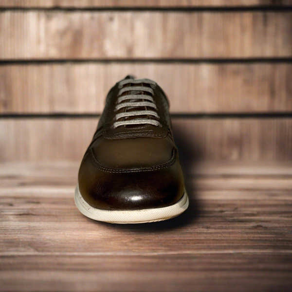 Savelli 5322 Mens Ash Brown Leather Lace Up Shoes-elevate your sole