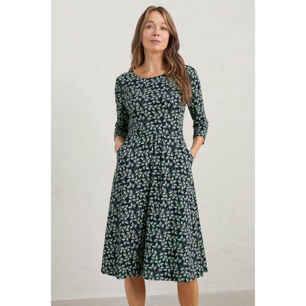 Seasalt April Dress Sweet Leaves Maritime Stem-elevate your sole
