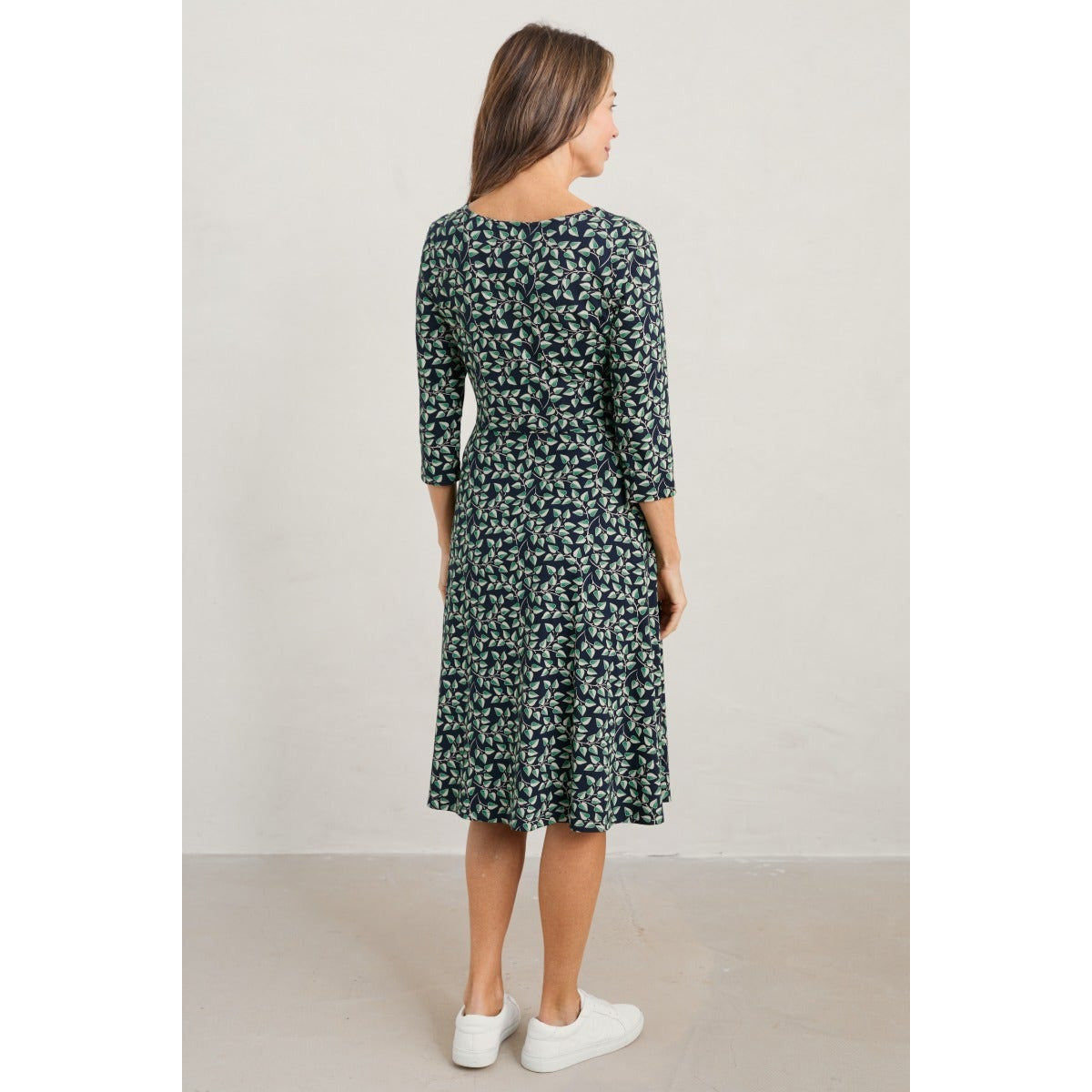 Seasalt April Dress Sweet Leaves Maritime Stem-elevate your sole