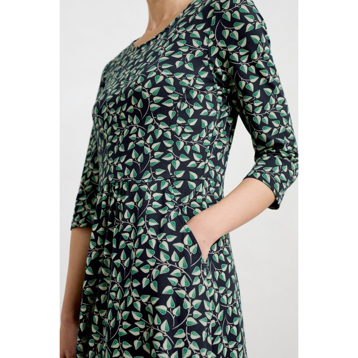 Seasalt April Dress Sweet Leaves Maritime Stem-elevate your sole