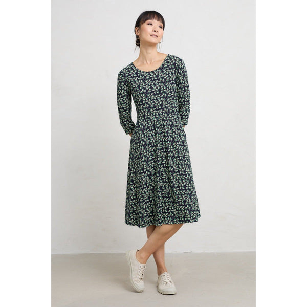 Seasalt April Dress Sweet Leaves Maritime Stem-elevate your sole