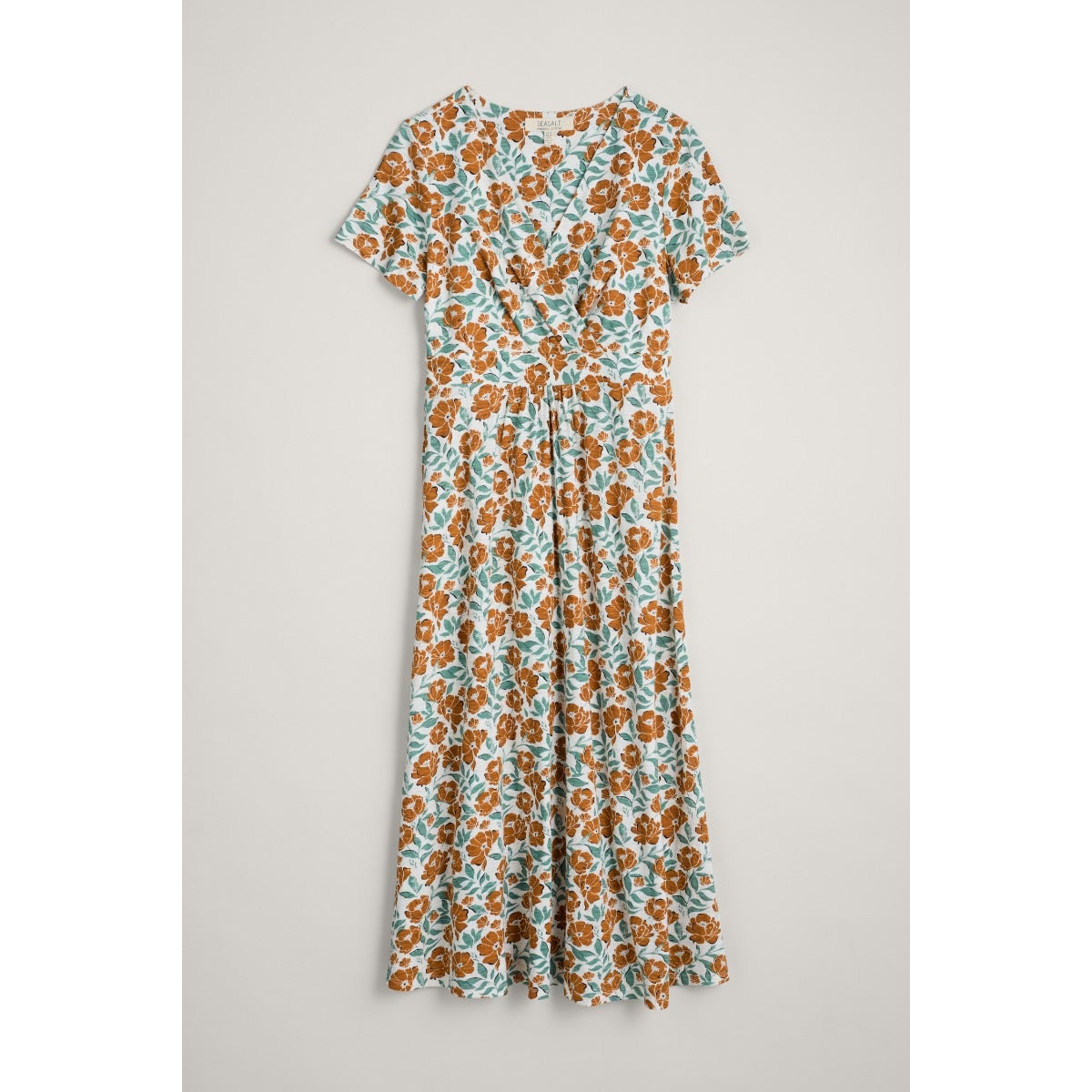 Seasalt Chapelle Dress Shadow Floral Chalk-elevate your sole