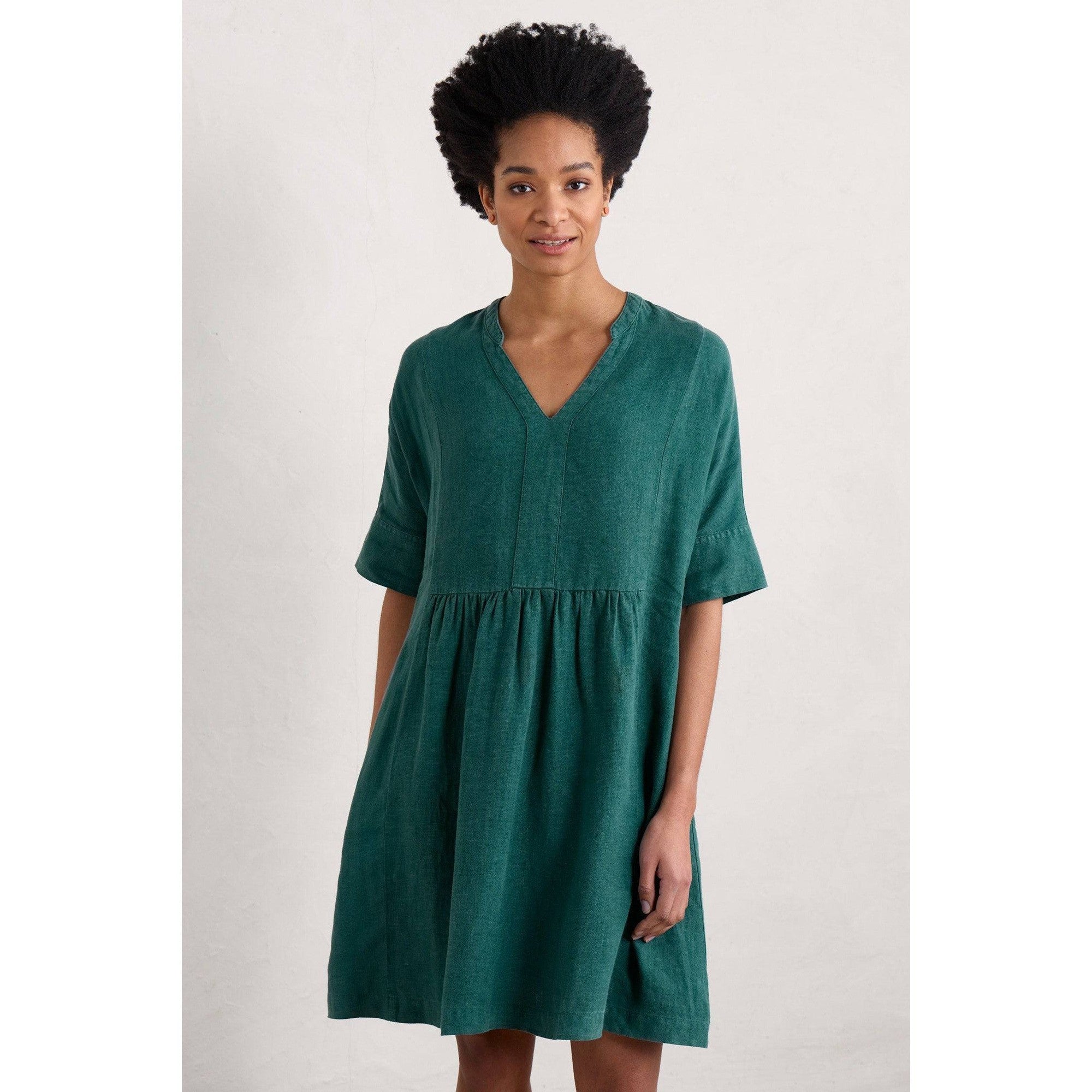 Seasalt Draw Kiln Dress Dark Wreckage-elevate your sole