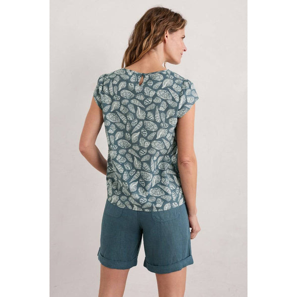 Seasalt Garden Gate Top II Pocket Shells Pool-elevate your sole