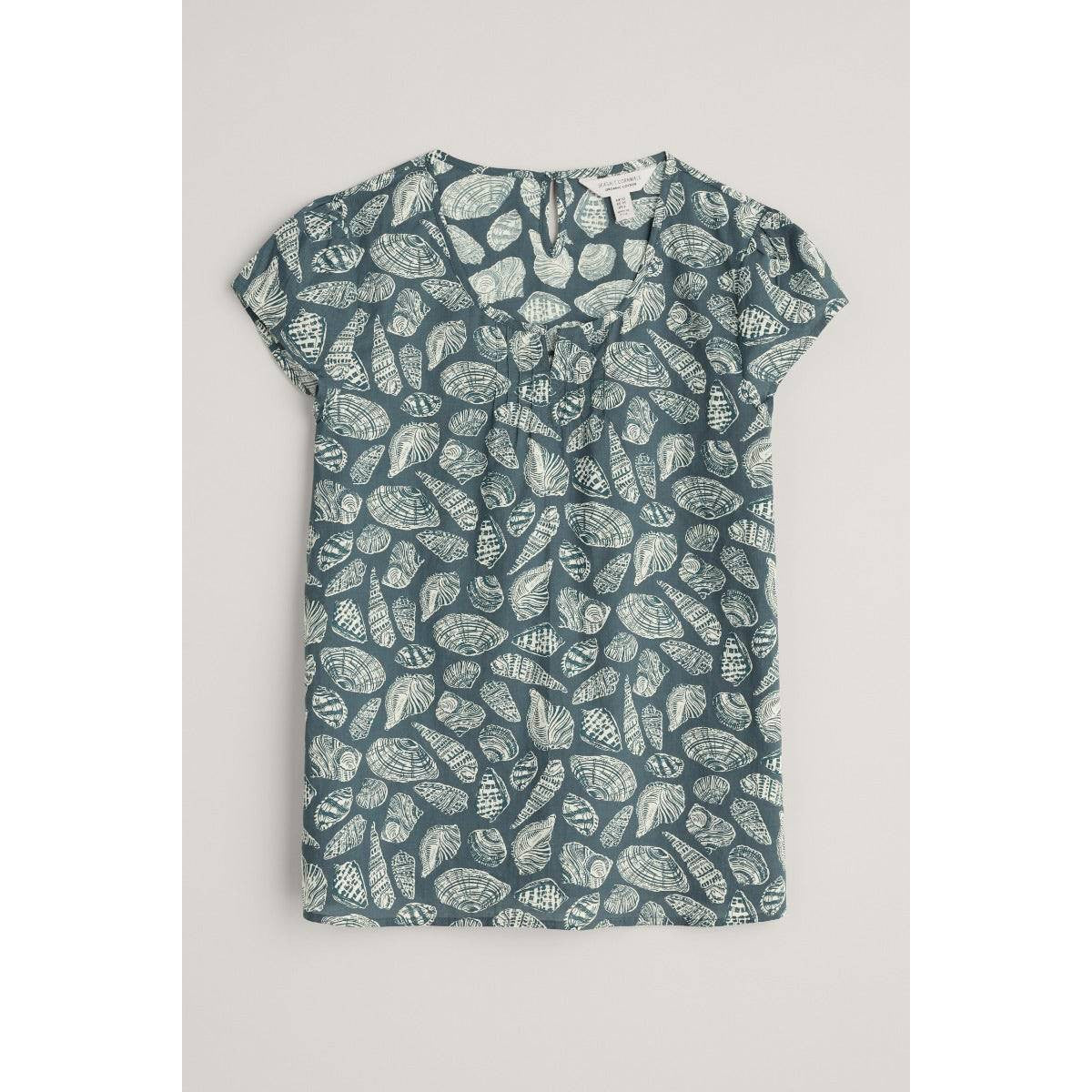 Seasalt Garden Gate Top II Pocket Shells Pool-elevate your sole