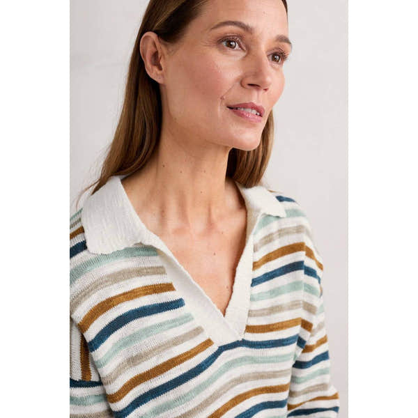 Seasalt Gwynver Jumper Mini Cornish Pool Mix-elevate your sole