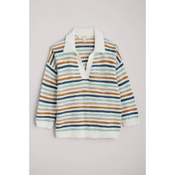 Seasalt Gwynver Jumper Mini Cornish Pool Mix-elevate your sole