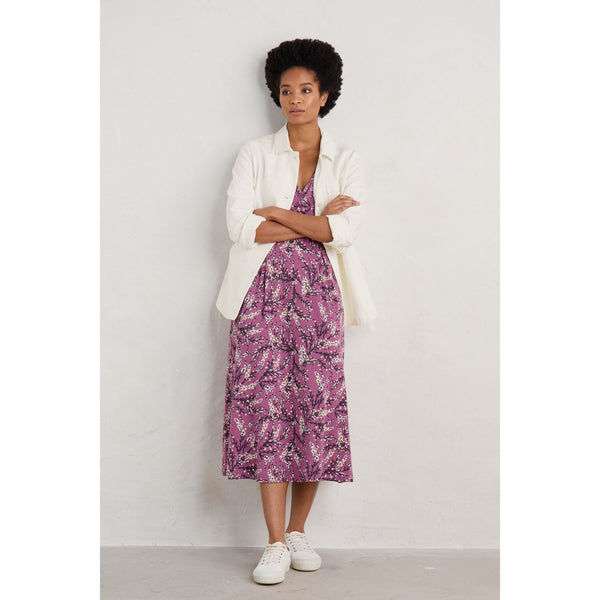 Seasalt Helena Dress Heather Sketch Buddleia-elevate your sole