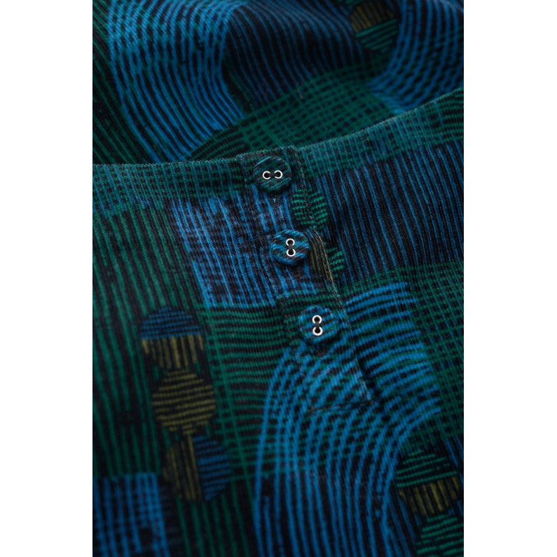 Seasalt High Key Needlecord Dress Hatched Landscape Black-elevate your sole