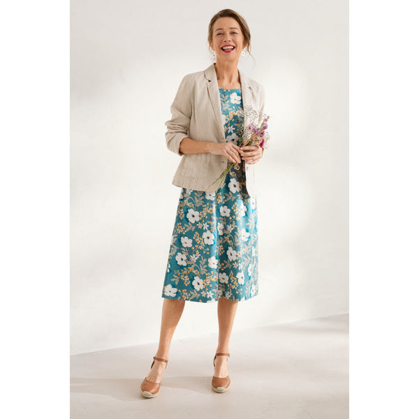 Seasalt Quick Sketch Dress Camelia Mimosa Estuary-elevate your sole