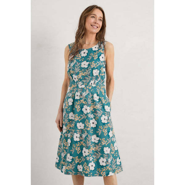 Seasalt Quick Sketch Dress Camelia Mimosa Estuary-elevate your sole