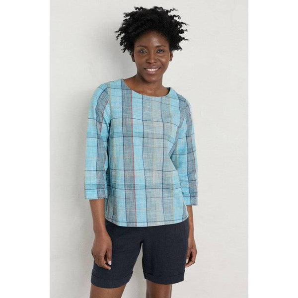 Seasalt Riding High Top Tea Room Atlantic-elevate your sole