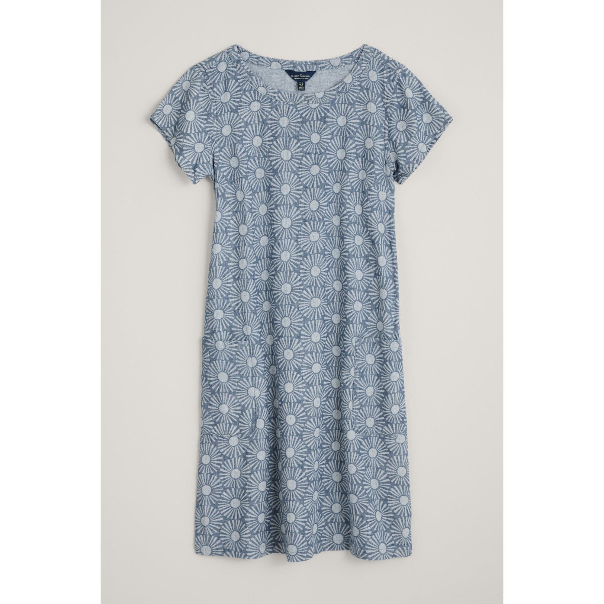 Seasalt River Cove Dress Sun Stamp Indigo-elevate your sole