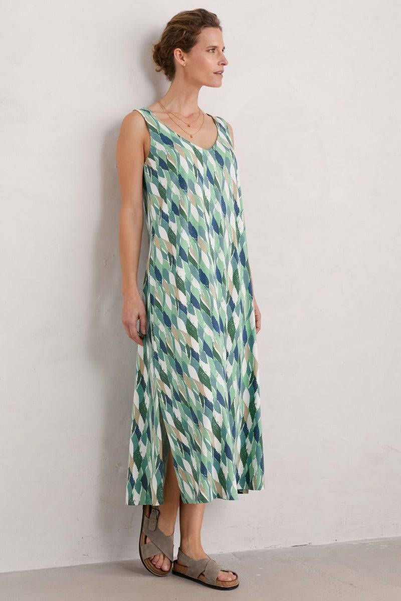 Seasalt Rosa Dress Water Leaves Bird Egg-elevate your sole