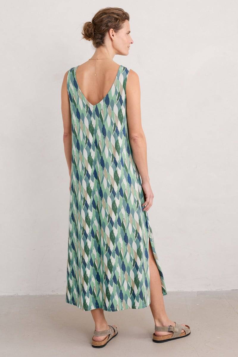 Seasalt Rosa Dress Water Leaves Bird Egg-elevate your sole