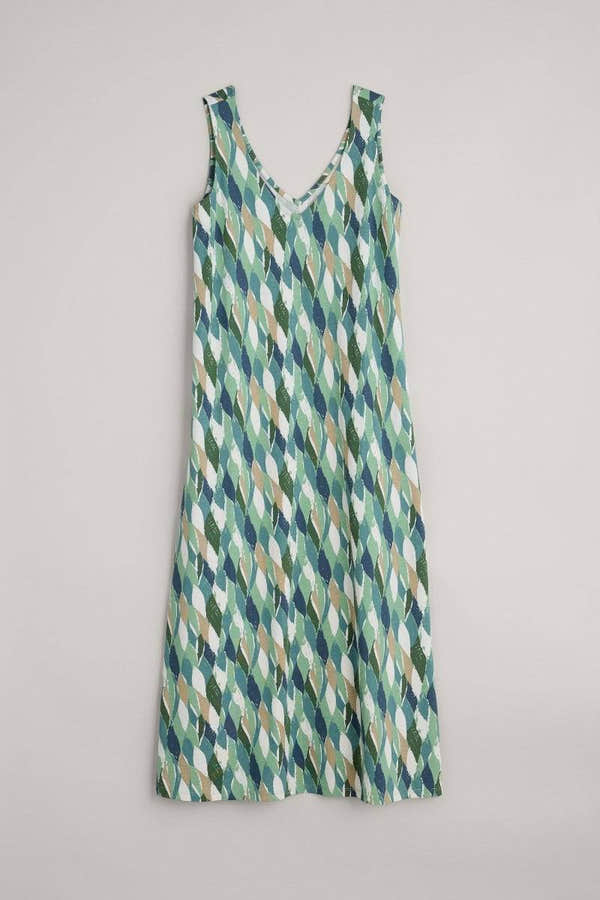 Seasalt Rosa Dress Water Leaves Bird Egg-elevate your sole
