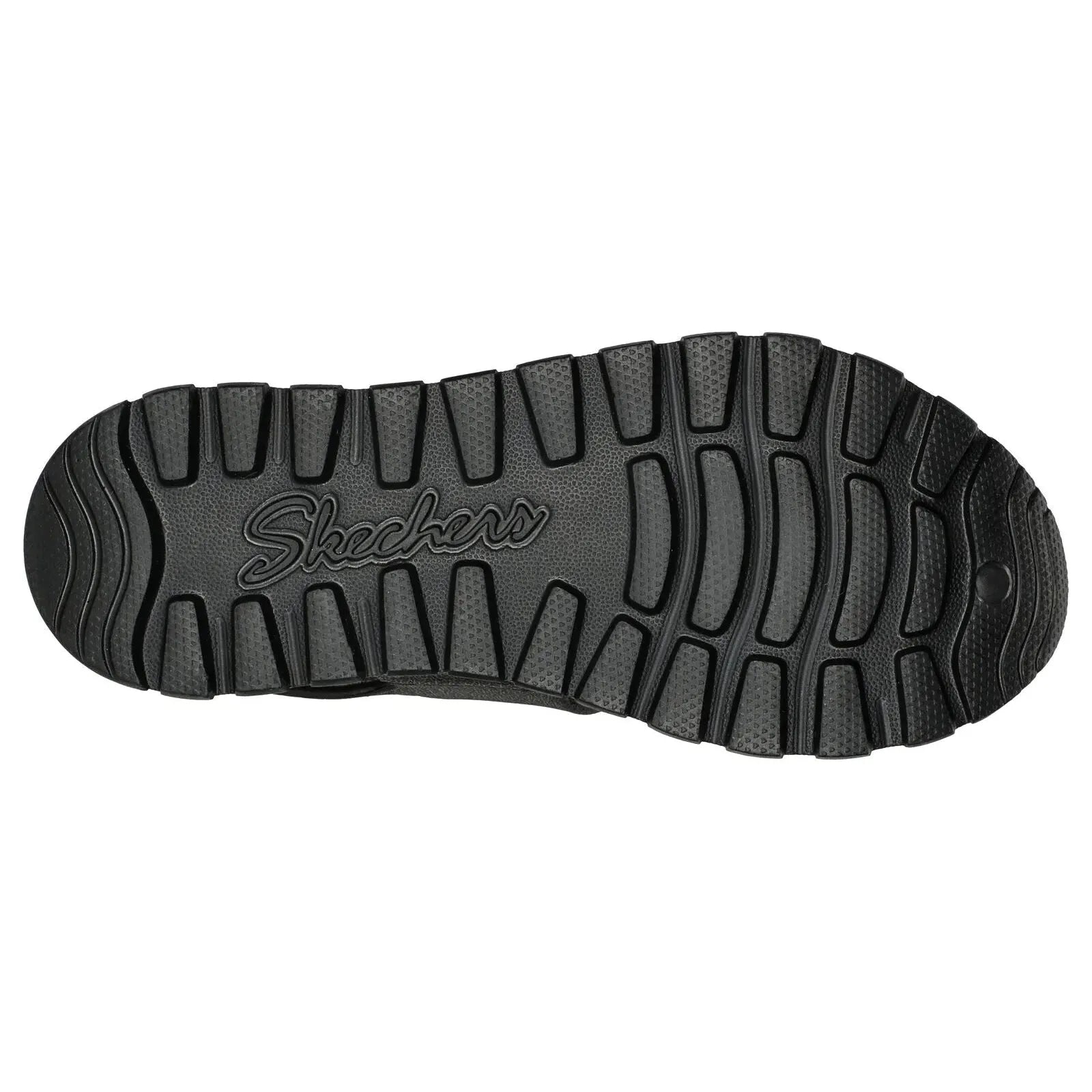 Skechers 111380 Arch Fit Footsteps Day Dream Ladies Black EVA Arch Support Touch Fastening Sandals-elevate your sole