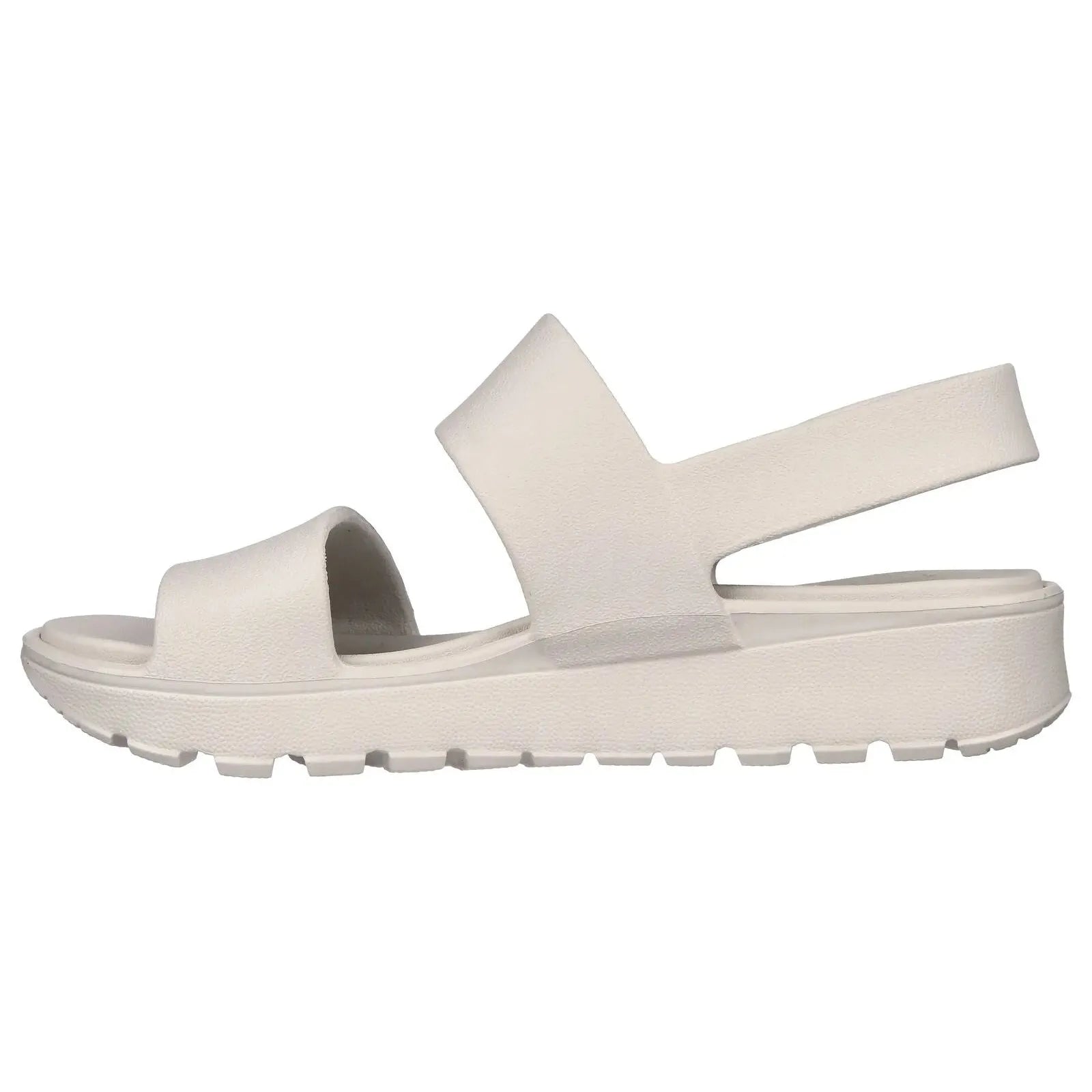 Skechers 111380 Arch Fit Footsteps Day Dream Ladies Natural EVA Arch Support Touch Fastening Sandals-elevate your sole