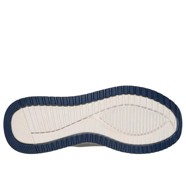 Skechers BOBS Squad 4 men's olive lace-up trainers with rubber sole and sporty design.
