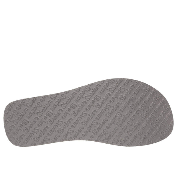 Skechers 119638 Vinyasa - Wild Daisies Ladies Taupe Vegan Sandals-elevate your sole