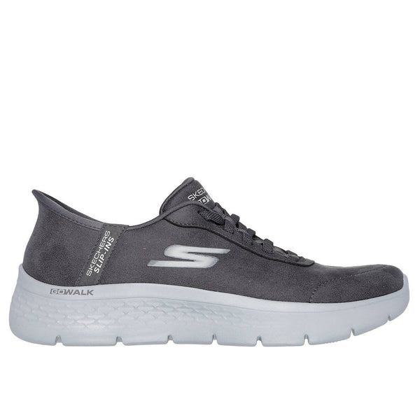 Skechers 124837 Go Walk Flex - Mali Hands Free Ladies Charcoal Slip On Trainers-elevate your sole