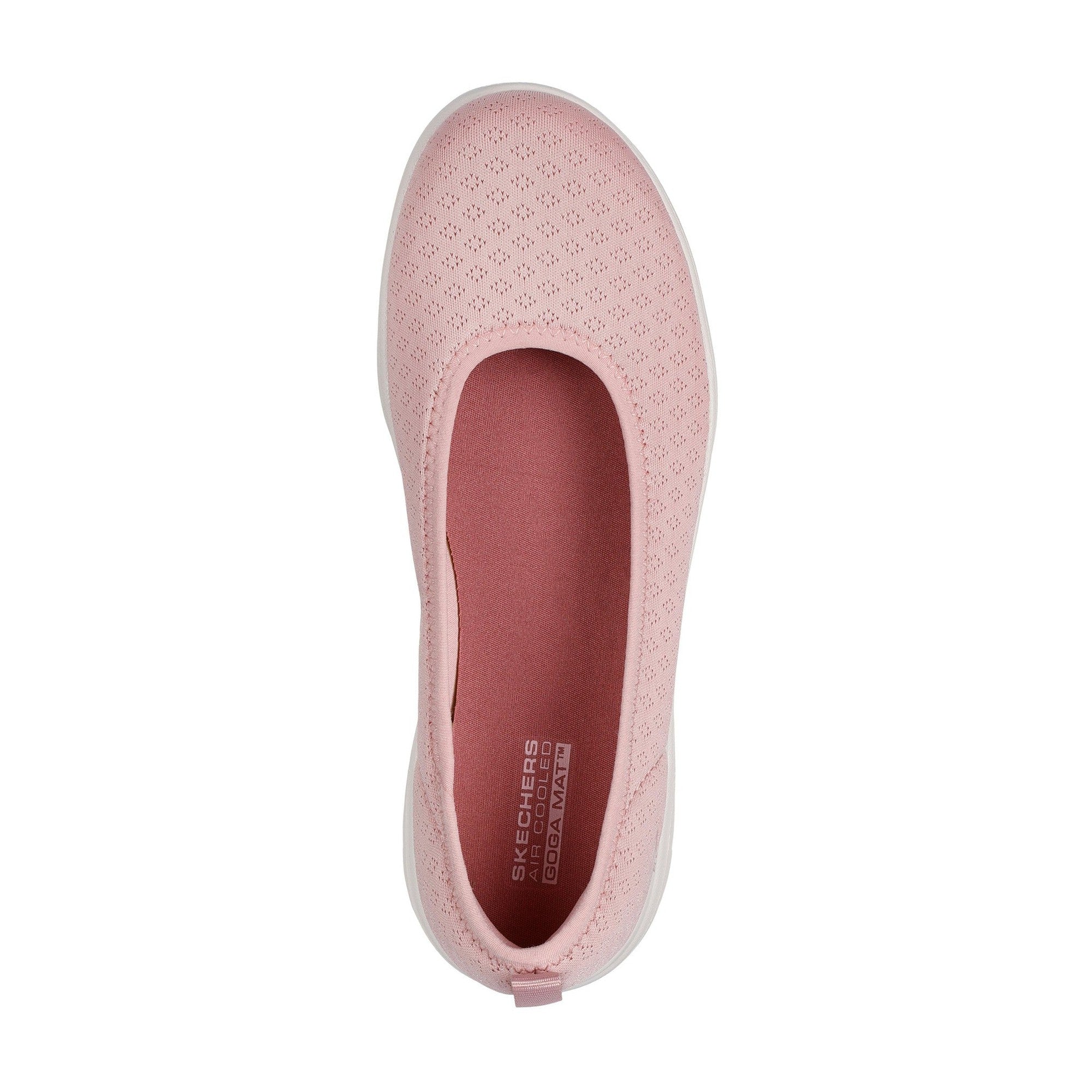 Skechers 138360 On-The-Go Flex - Siena Ladies Blush Pink Textile Vegan Slip Ons-elevate your sole