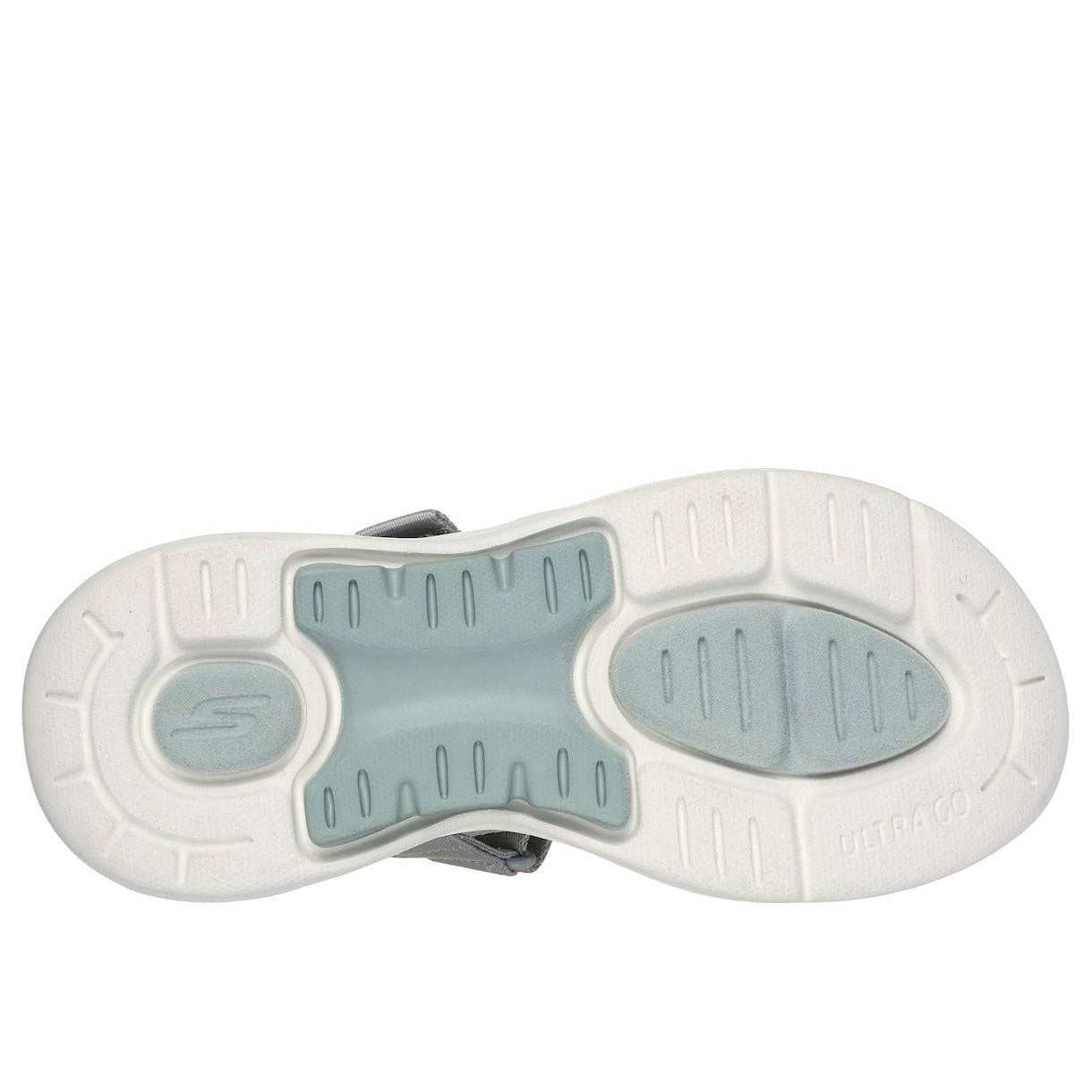 Skechers 140808 Go Walk Arch Fit Sandal - Attra Ladies Sage Textile Water Resistant Vegan Arch Support Thong Sandals-elevate your sole