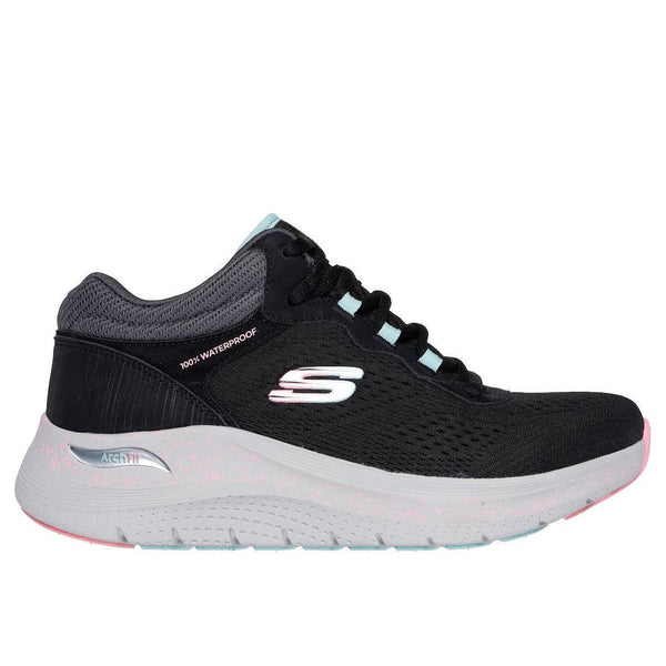 Skechers 150194 Arch Fit Days Ladies Black Multi Textile