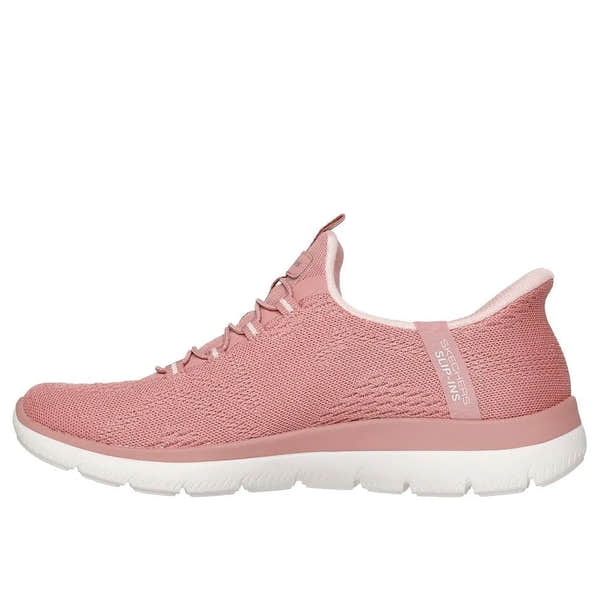 Skechers 150284 Summits Dream Chaser Ladies Rust Textile Vegan Slip On Trainers