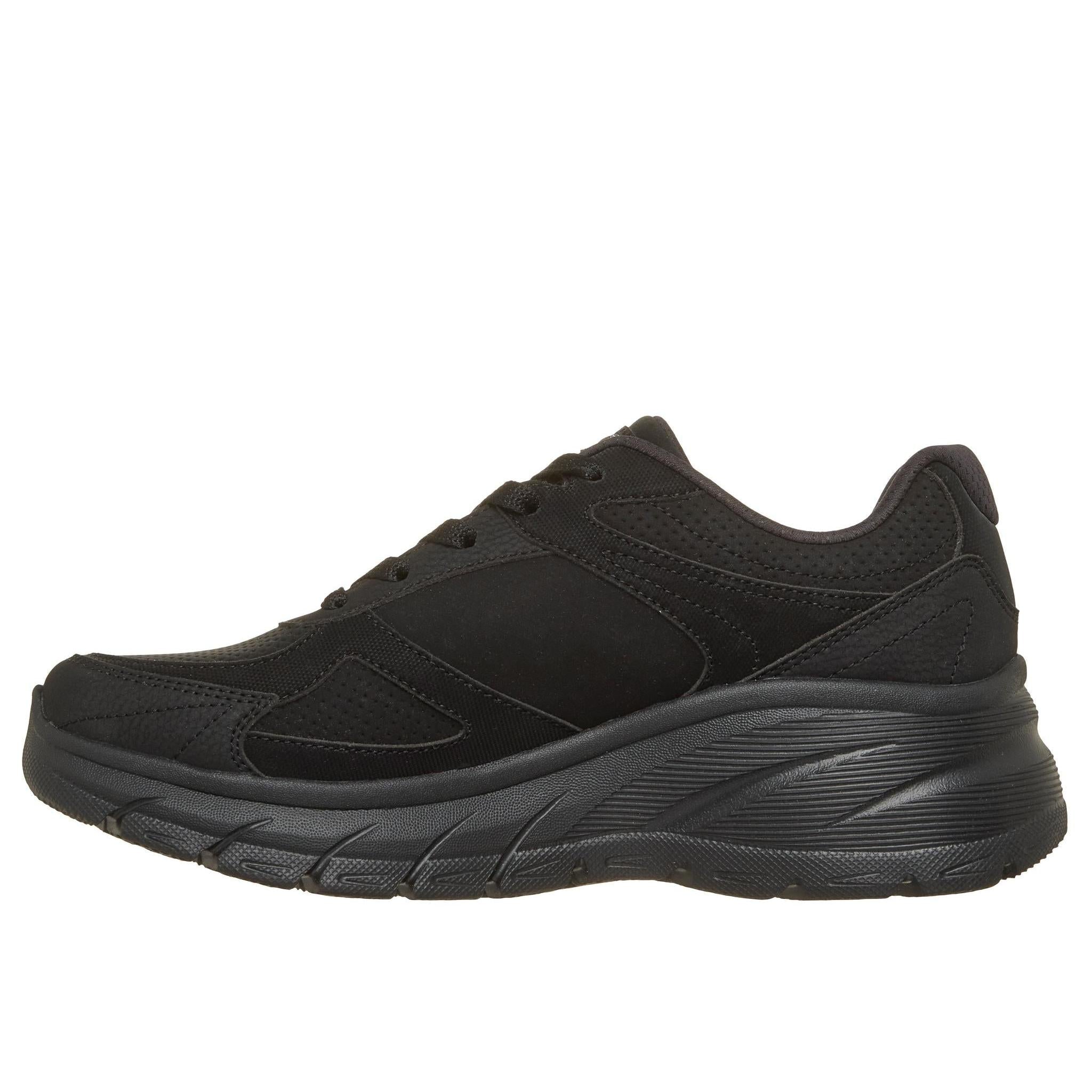 Skechers 150386 Fashion Fit 2.0 - Vintage Ris Ladies Black Shoes, inner side view.