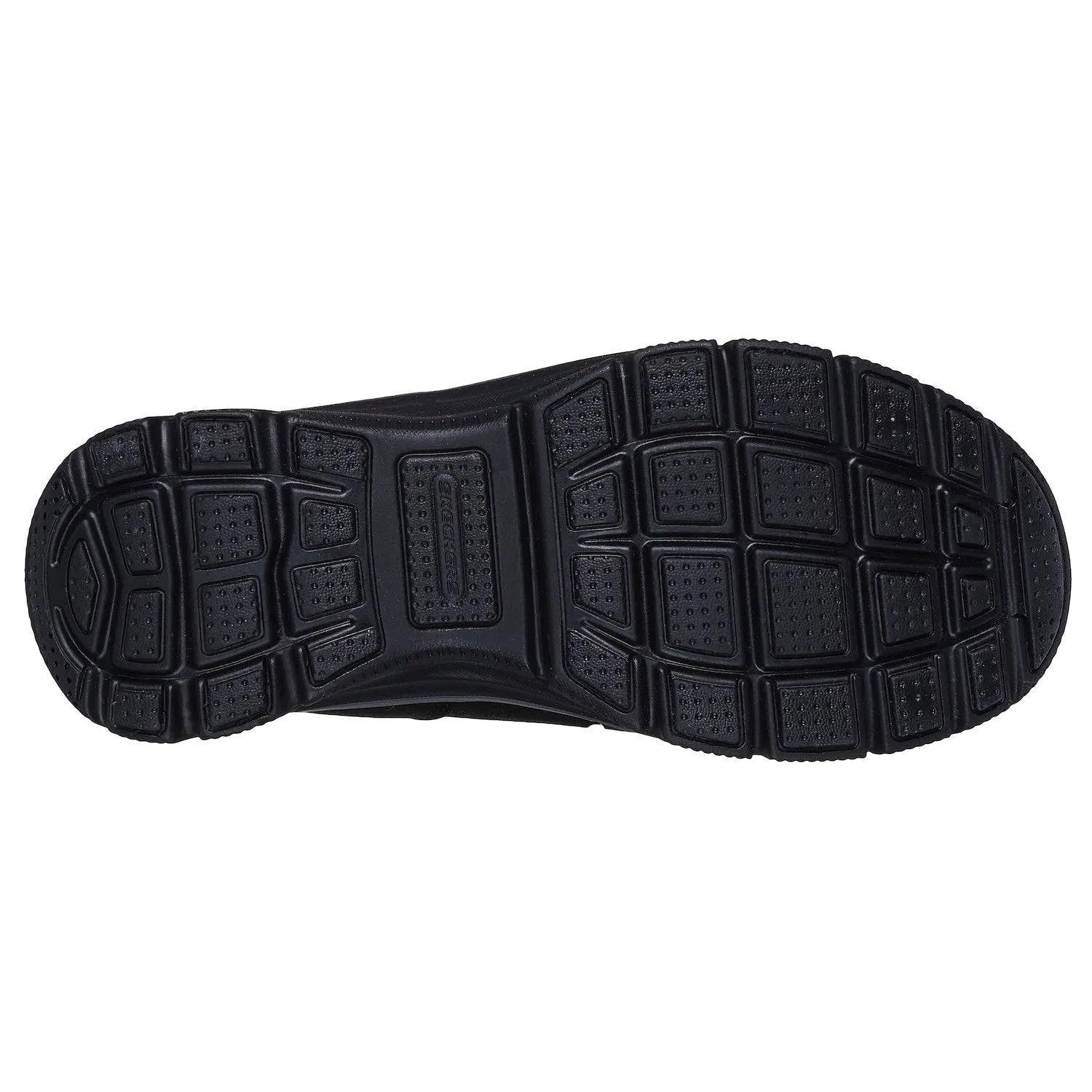 Skechers 167872 Easy Going - Modern Hands Free Ladies Black Textile Water Resistant Vegan Slip On Ankle Boots-elevate your sole