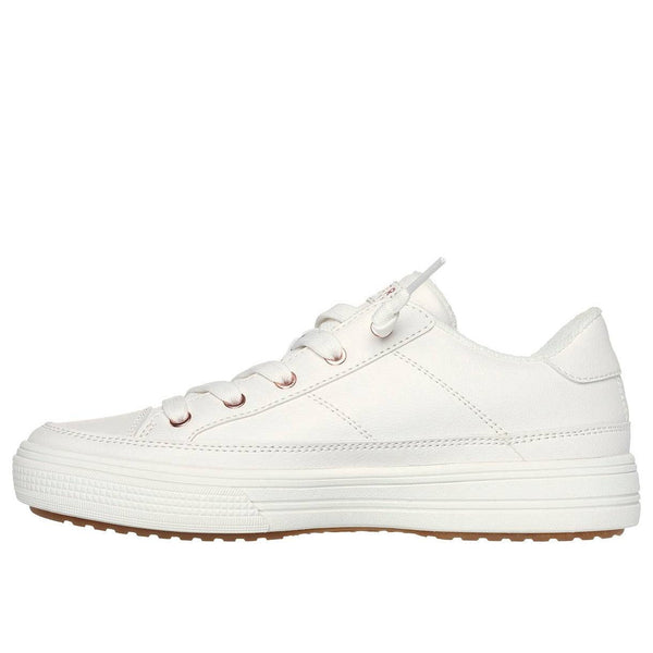 Skechers 177189 Arch Fit Arcade - On Ladies White Arch Support Slip On Trainers-elevate your sole