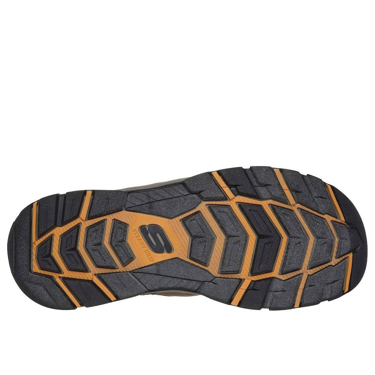 Skechers 205113 Tresmen - Menard Mens Brown Black Vegan Sandals