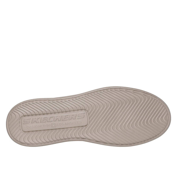 Skechers 205279 Hyland Radley Hands Free Relaxed Fit Mens Cocoa Brown Leather Arch Support Slip On Shoes-elevate your sole