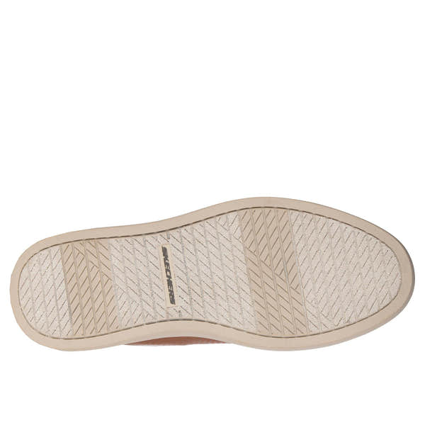 Skechers Owen Connell men's brown slip-on shoes with textured outsole and casual design.