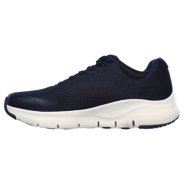 Skechers 232040 Arch Fit Mens Navy Textile Arch Support Lace Up Trainers-elevate your sole