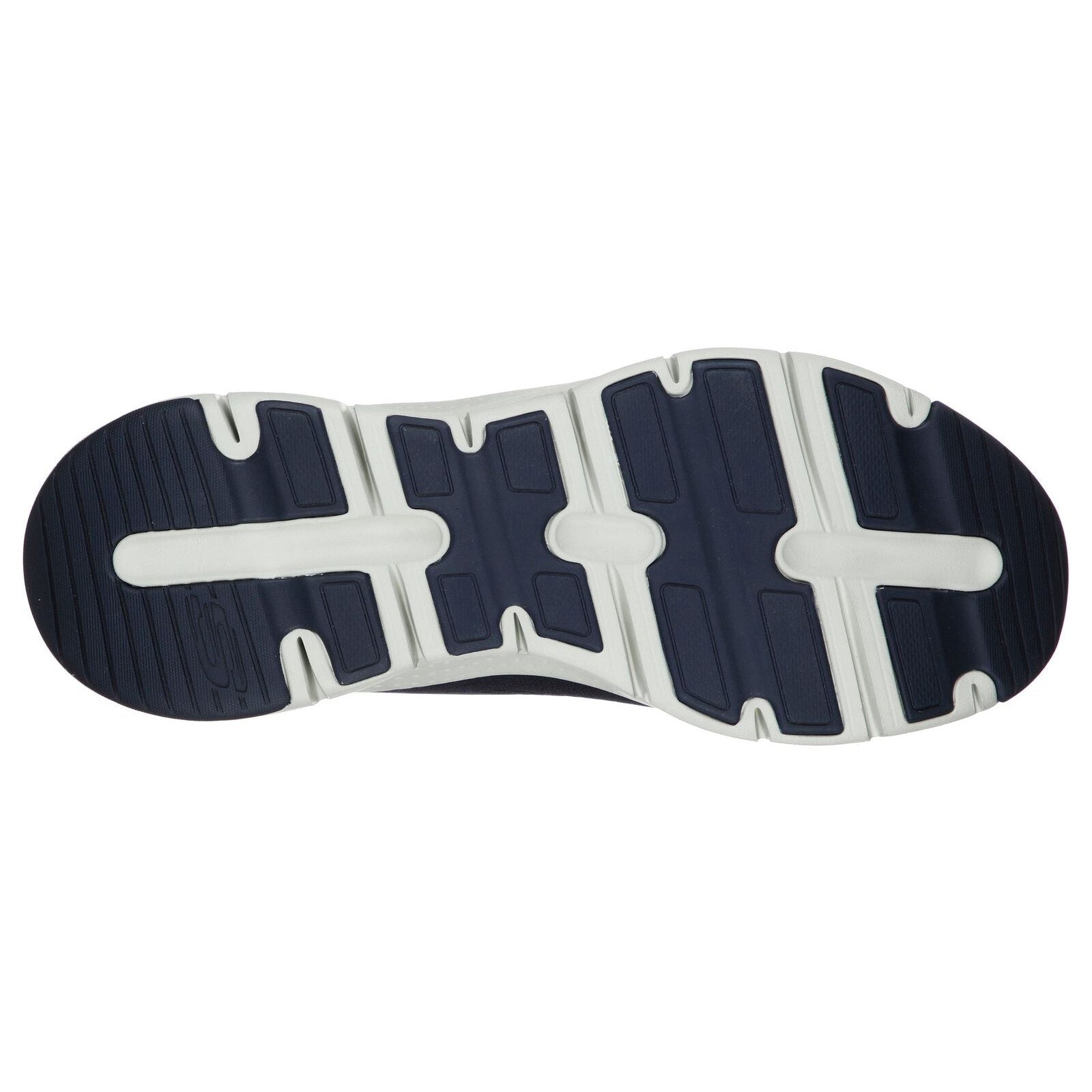 Skechers 232040 Arch Fit Mens Navy Textile Arch Support Lace Up Trainers-elevate your sole