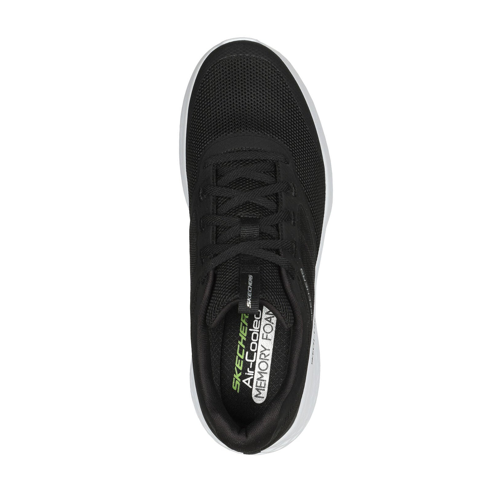 Skechers 232594 Skech Lite Pro New Century Mens Black And White Textile Lace Up Trainers-elevate your sole