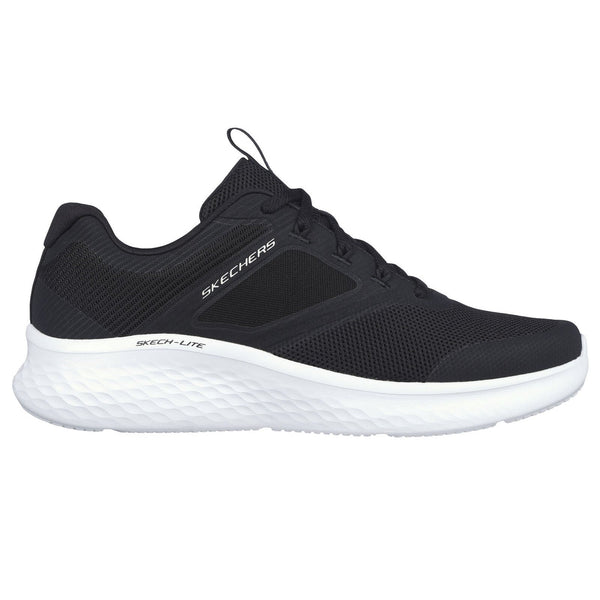 Skechers 232594 Skech Lite Pro New Century Mens Black And White Textile Lace Up Trainers-elevate your sole