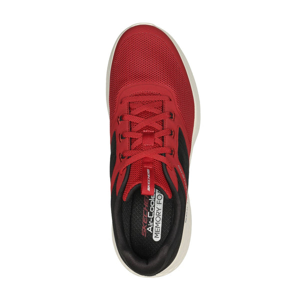 Skechers 232594 Skech Lite Pro New Century Mens Red And Black Textile Lace Up Trainers-elevate your sole